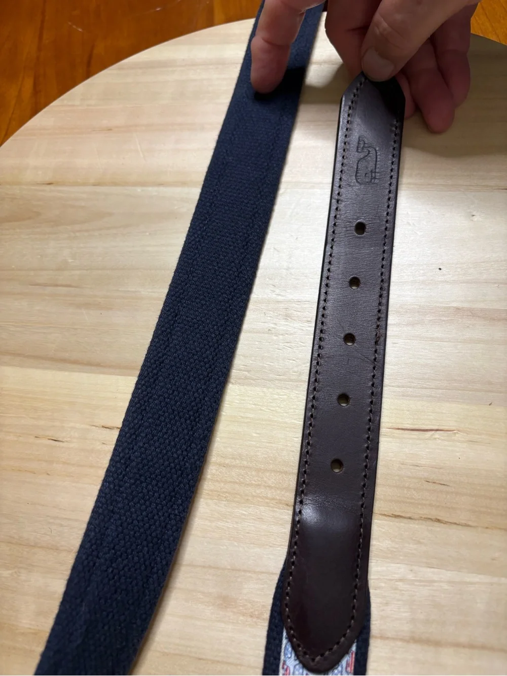 Vineyard Vines brass buckle